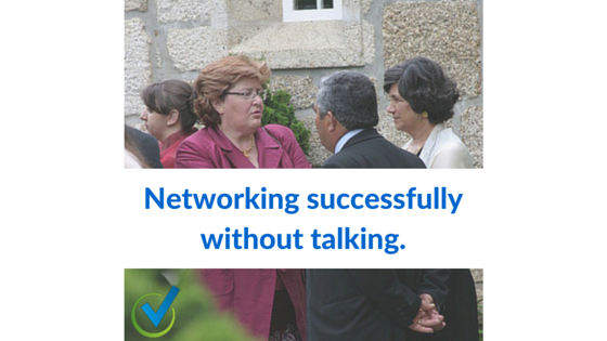 Networking successfully without talking.